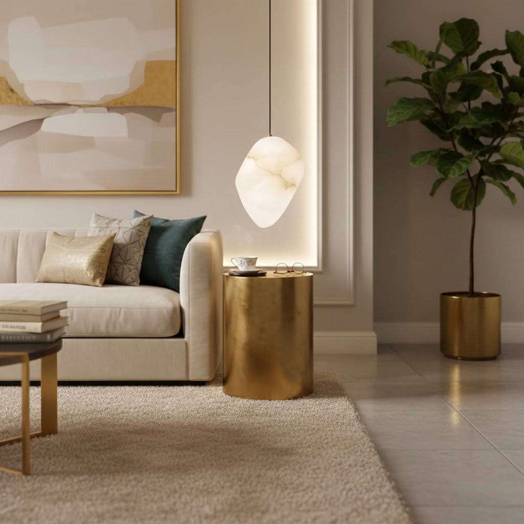 Ethereal Stone Pendant Light | Ormexis