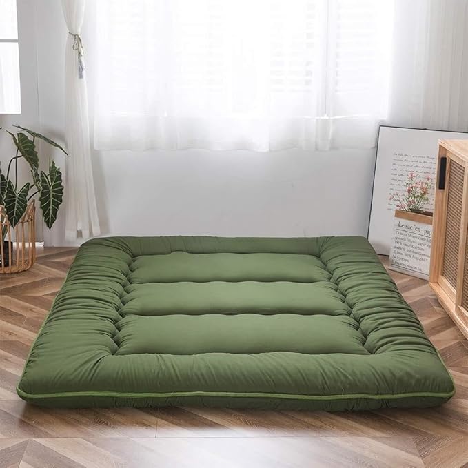 Foldable Tatami Floor Mattress, Four Inch Thick Futon For All Ages