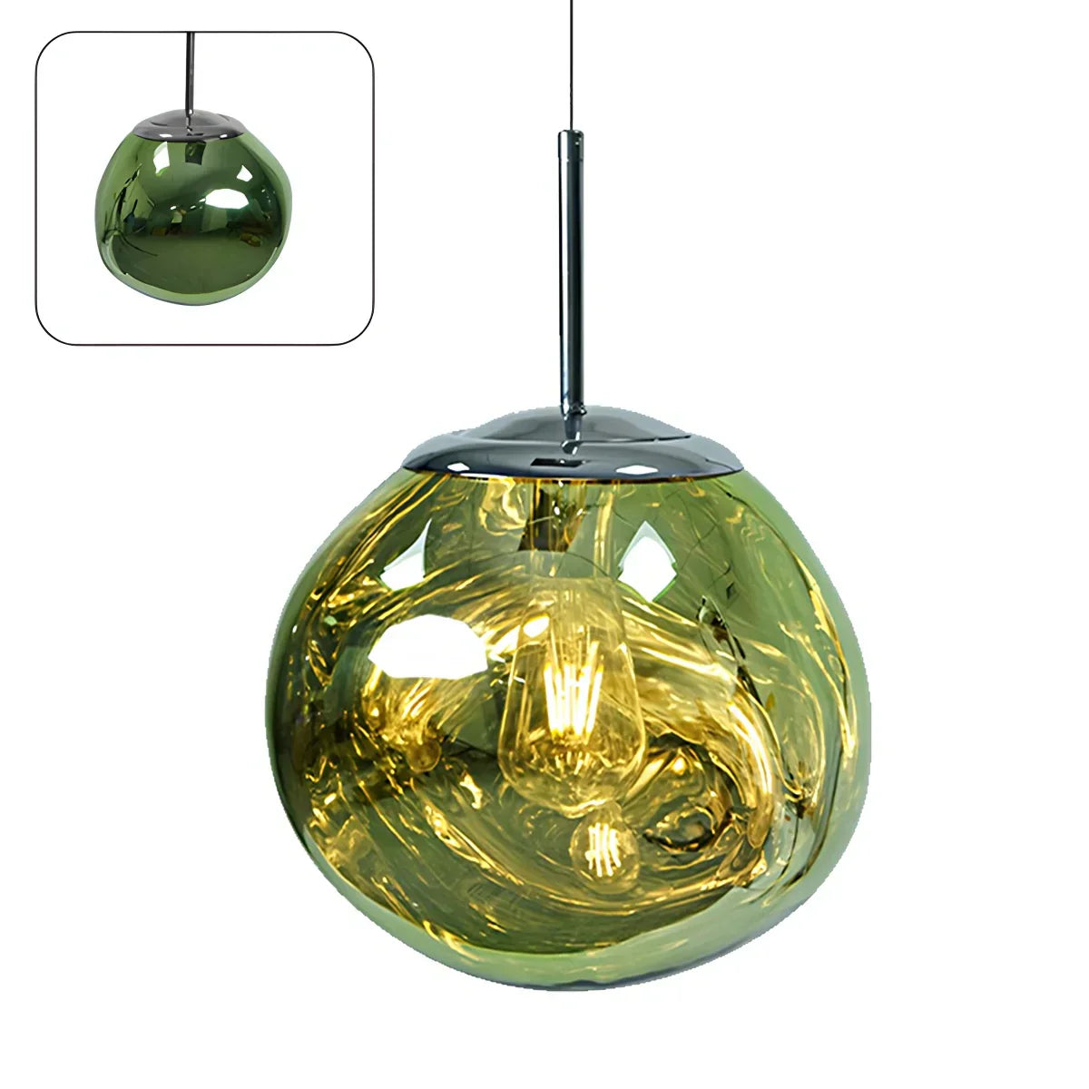 Lux Lava Flow Pendant Light For Dining Room Modern Design