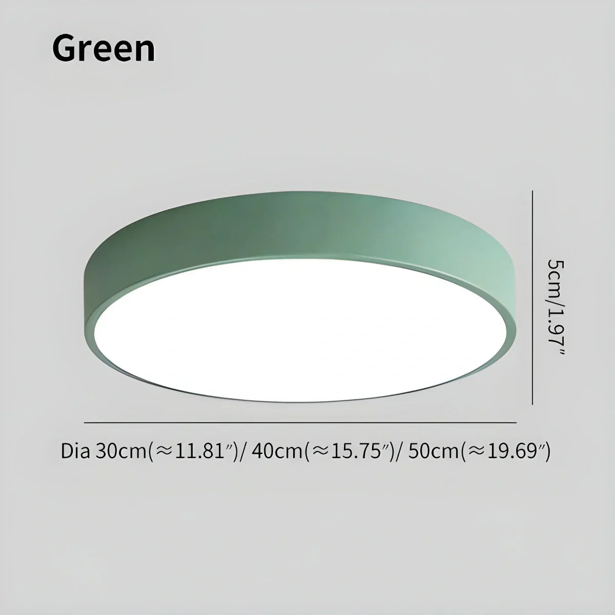 LED stropní světlo Macaron minimalistické kruhové svítidlo pro moderní interiéry