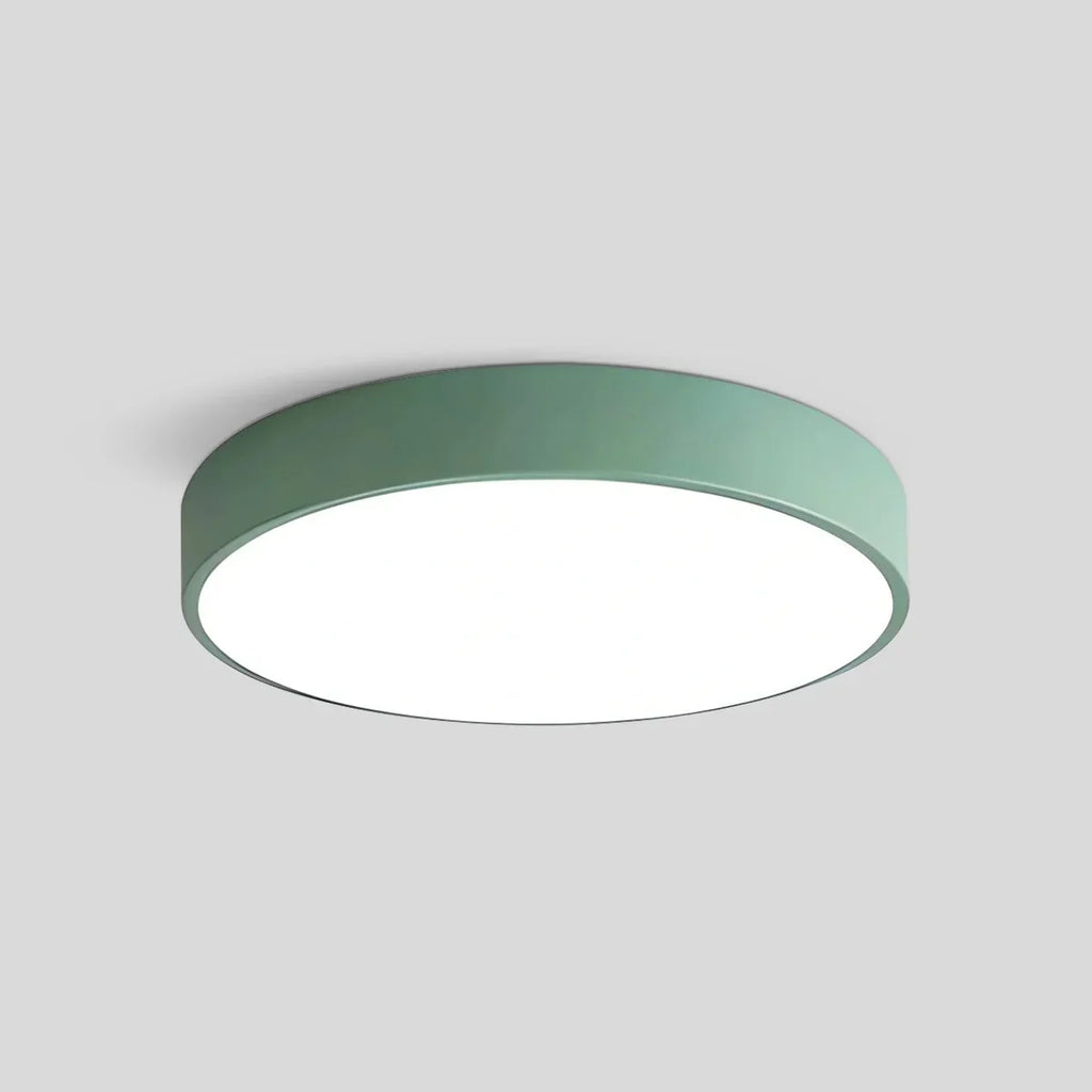 LED stropní světlo Macaron minimalistické kruhové svítidlo pro moderní interiéry