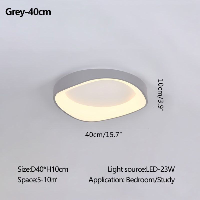 Scandinavian Inspired Ceiling Light With Acrylic Circle Design For Bedroom