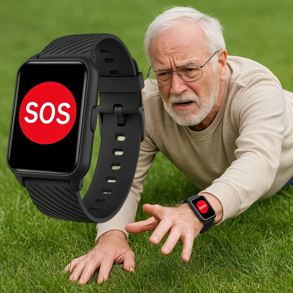 Chytré hodinky Guardian Watch Senior s detekcí pádu a GPS sledováním