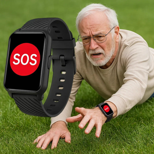 Bewakingssmartwatch voor senioren met gps-tracking Ormexis