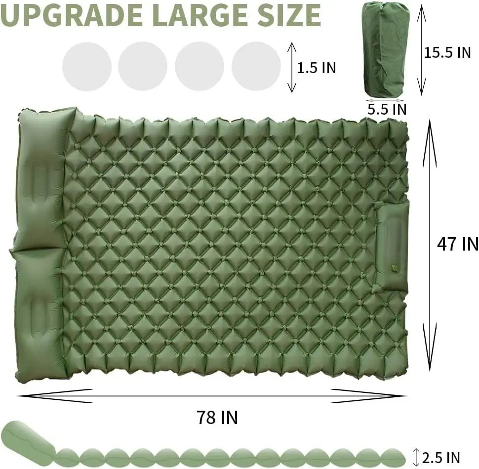 Outdoor Essentials ultralehká karimatka s TPU povlakem pro kempování