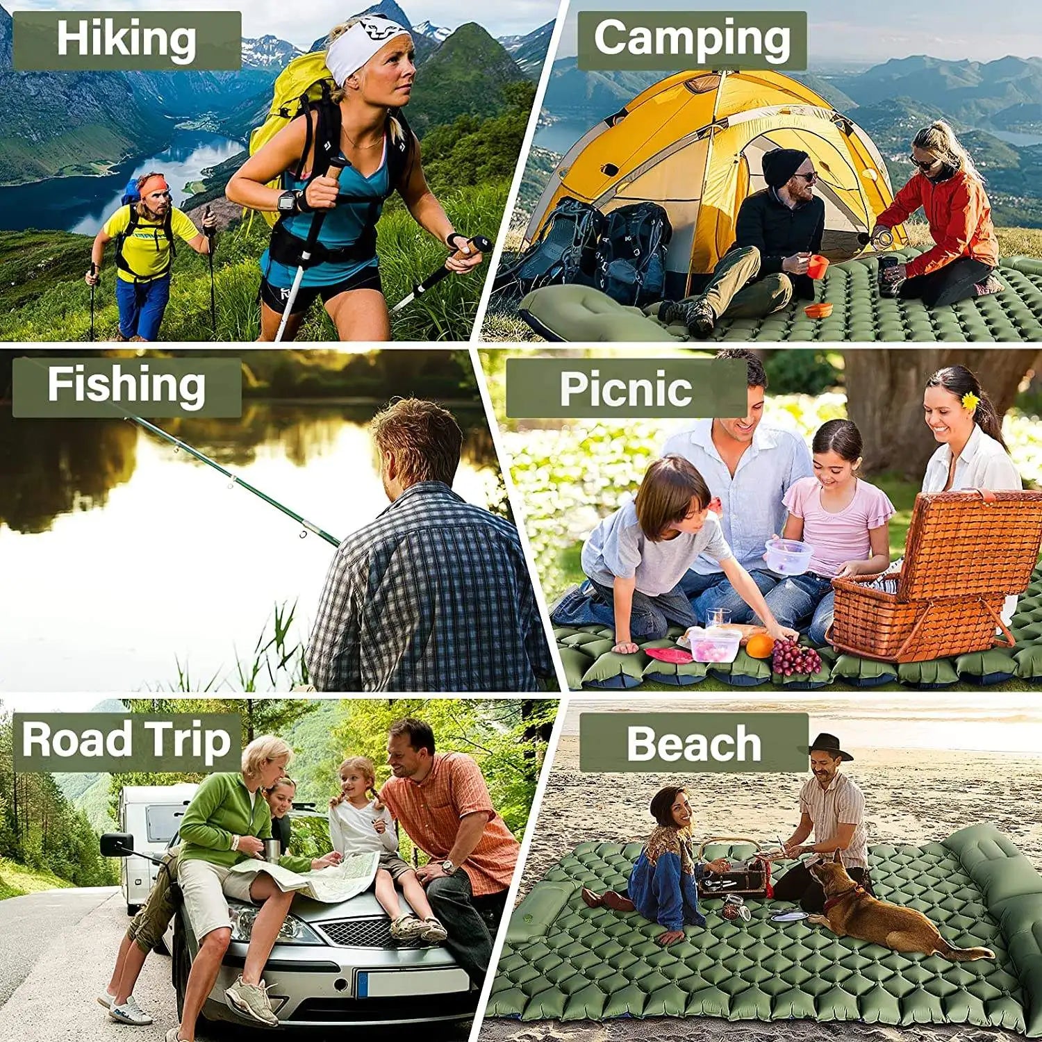 Outdoor Essentials ultralehká karimatka s TPU povlakem pro kempování