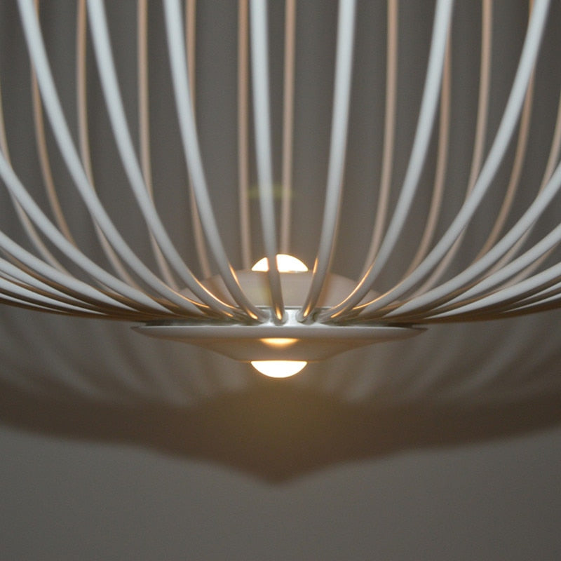 Lyra Spokes hengelampe, taklampe, 52 cm diameter, 200 cm høyde