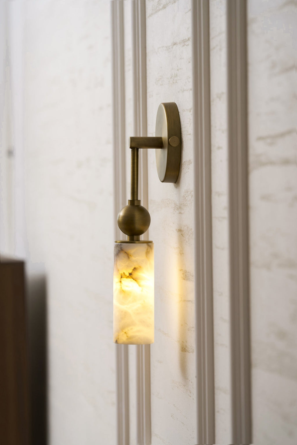 Nástěnné svítidlo Lunara Alabaster | Ormexis