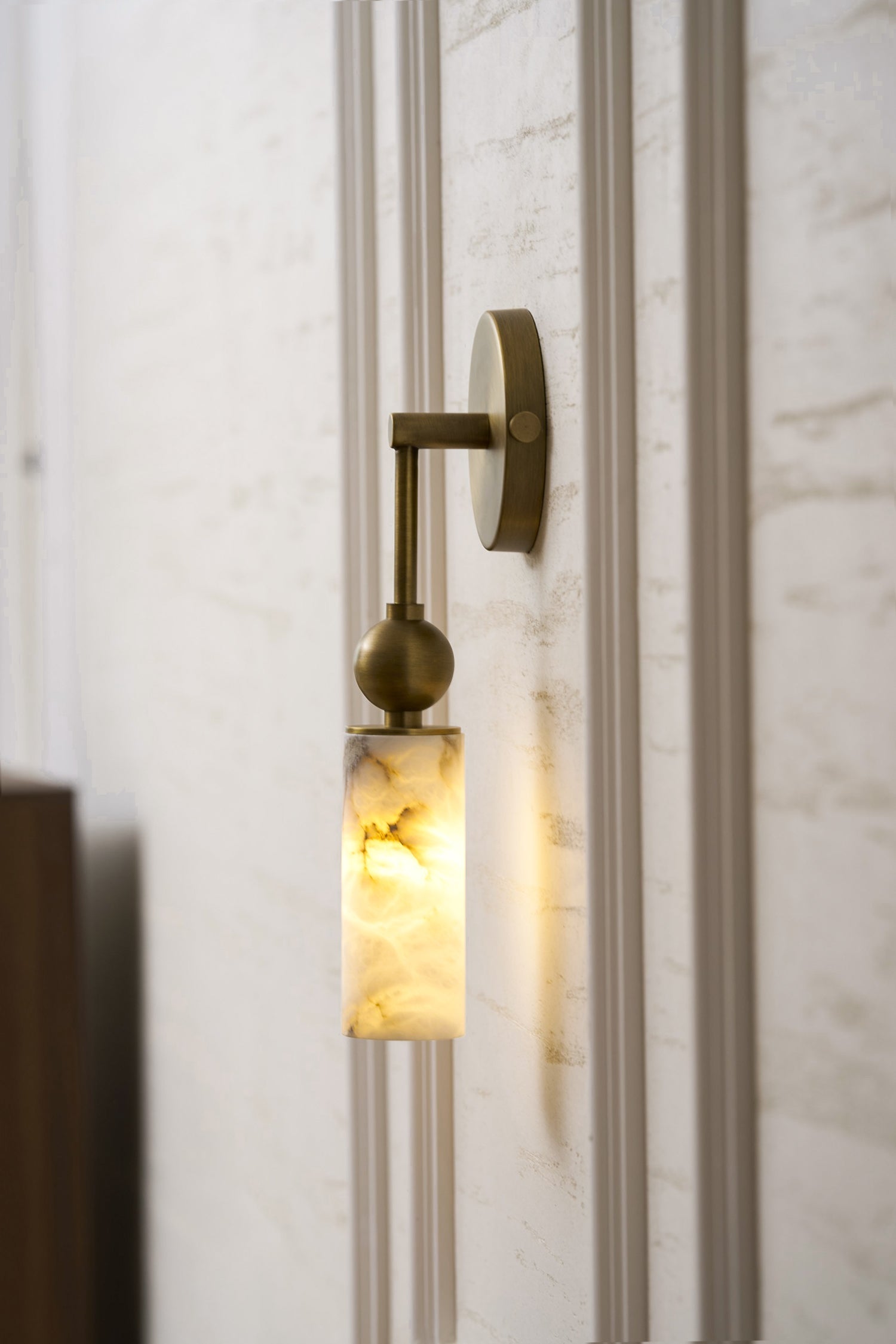 Nástěnné svítidlo Lunara Alabaster | Ormexis