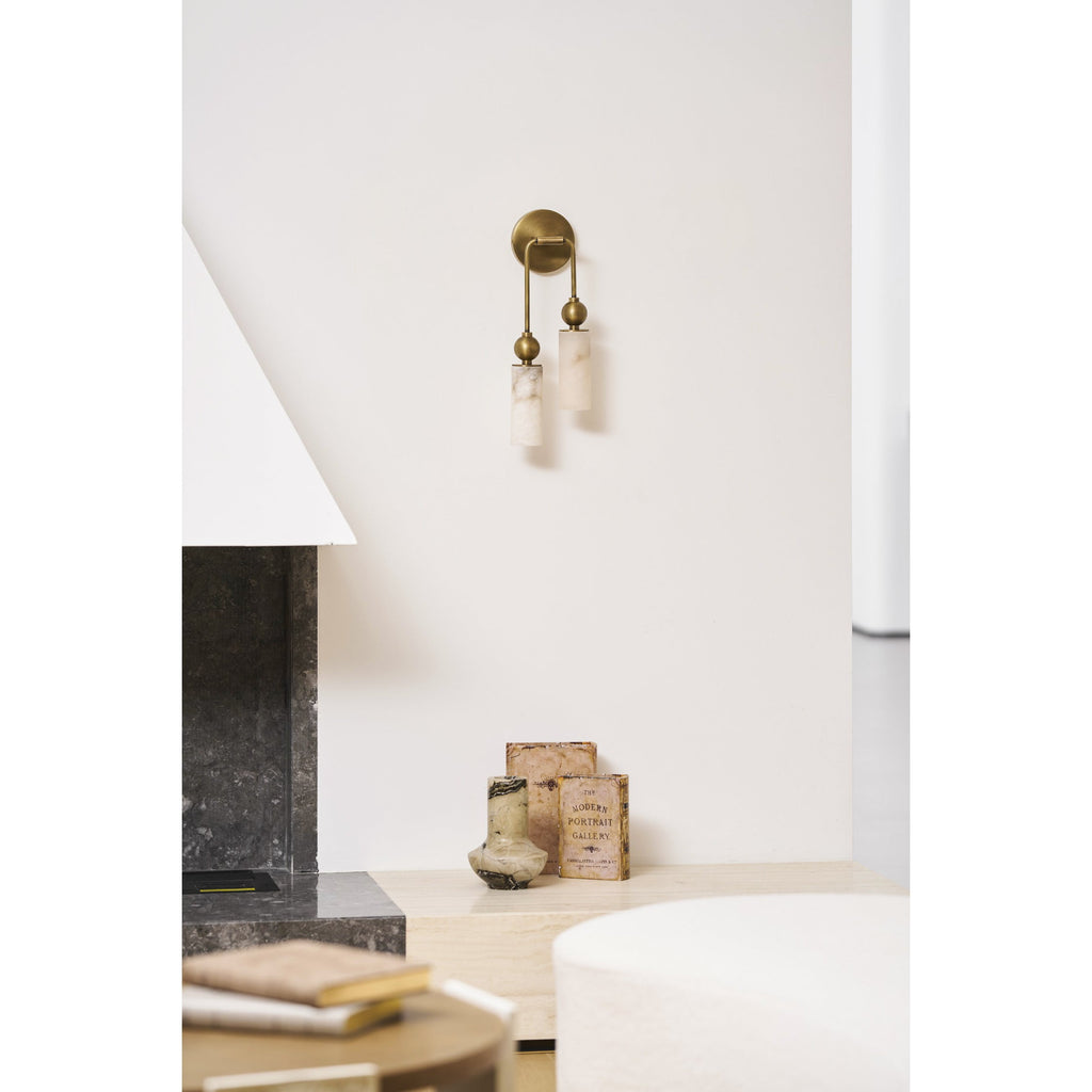 Nástěnné svítidlo Lunara Alabaster | Ormexis