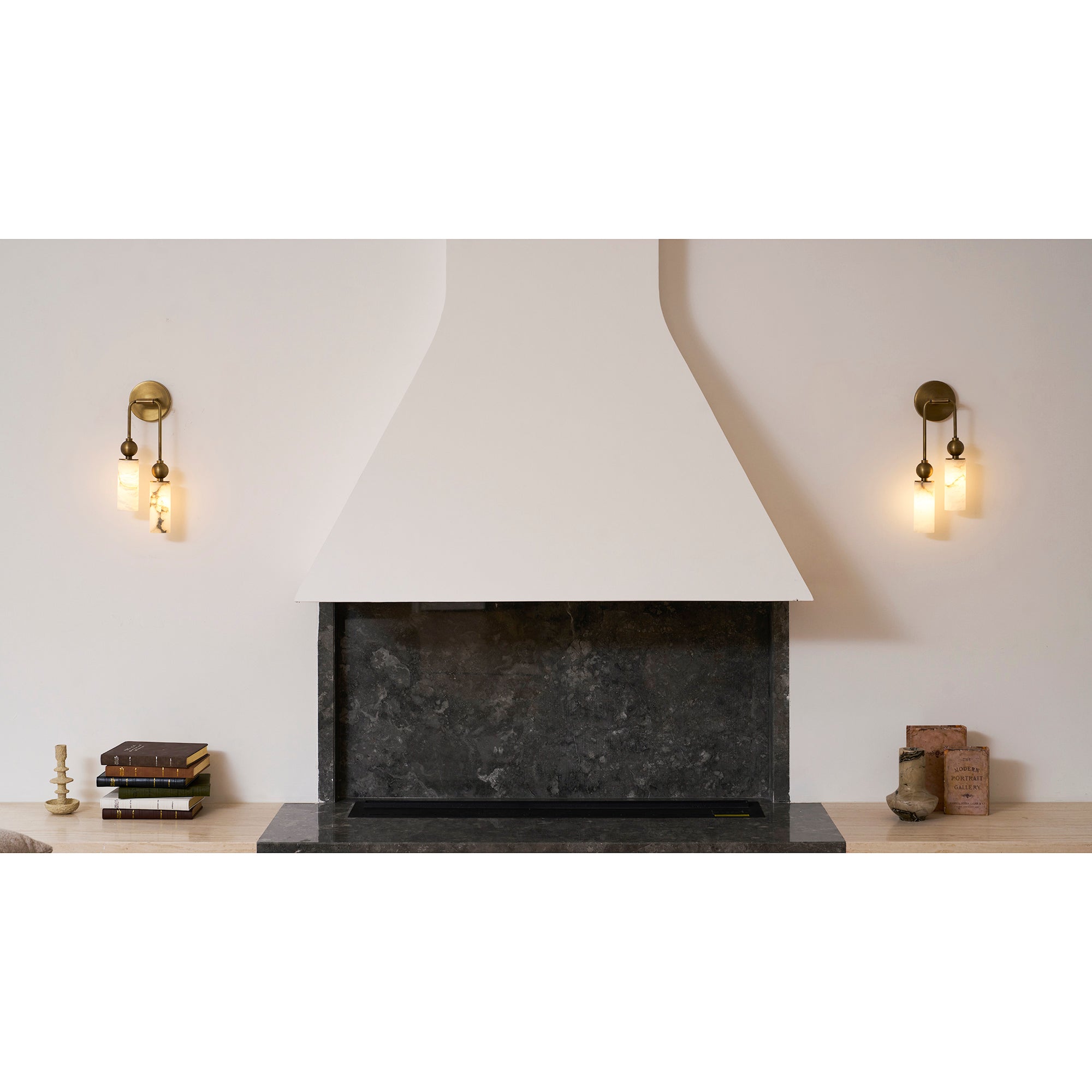 Nástěnné svítidlo Lunara Alabaster | Ormexis