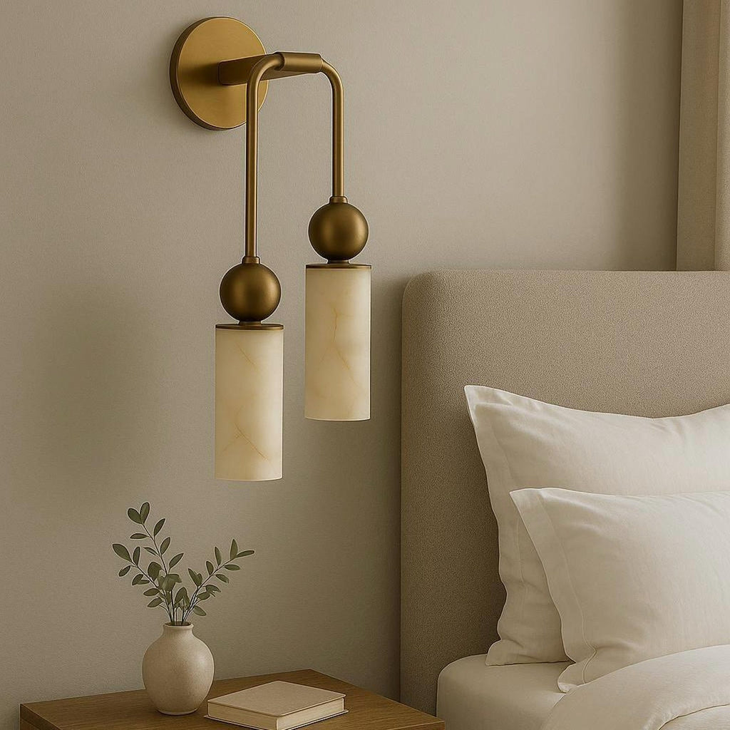 Nástěnné svítidlo Lunara Alabaster | Ormexis
