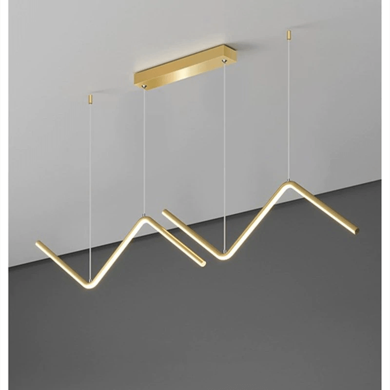 Lustră suspendată Lirana Modern Wave cu stil contemporan de designer