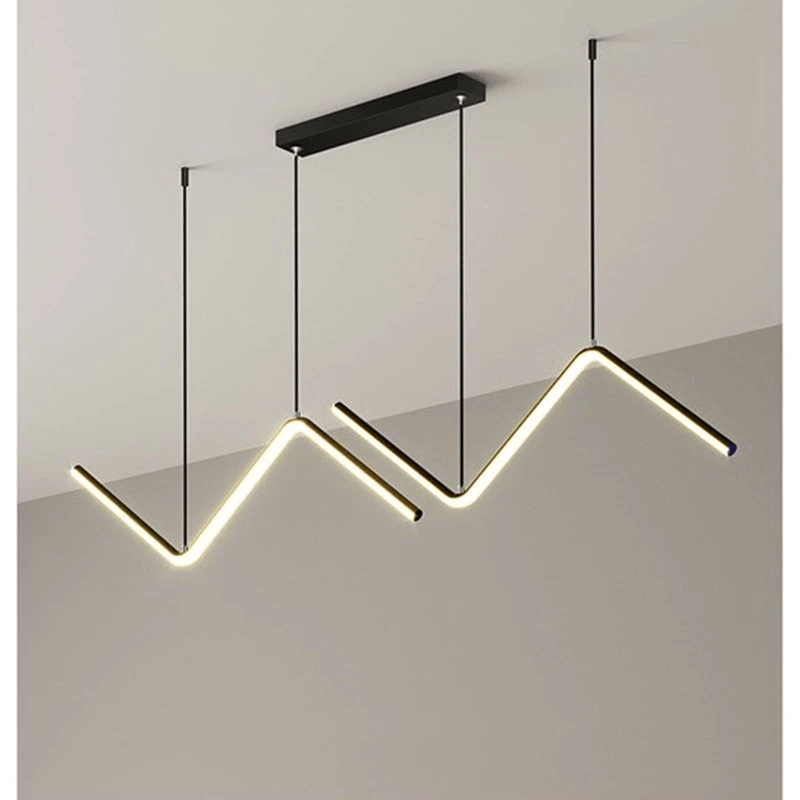 Lustră suspendată Lirana Modern Wave cu stil contemporan de designer