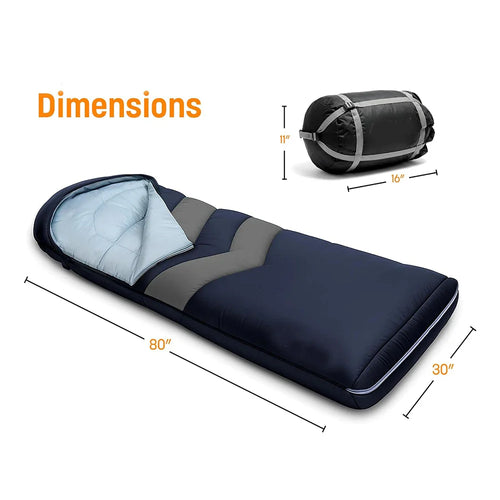AirPack Sleeper opblaasbare slaapzak met ingebouwd matje en kussen voor comfortabel kamperen Ormexis