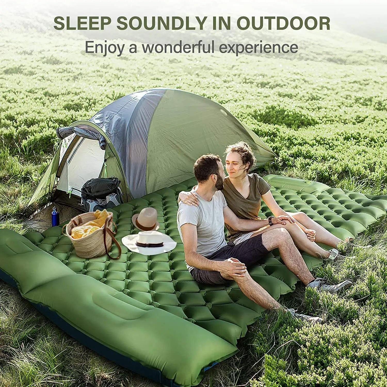 Outdoor Essentials ultralehká karimatka s TPU povlakem pro kempování