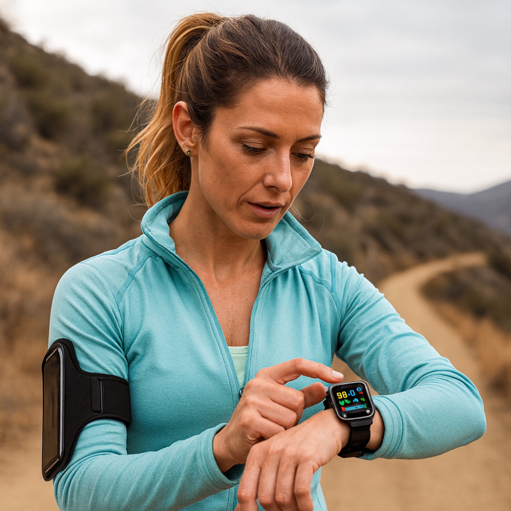 שעון חכם Health Guard עם מעקב GPS והתראת SOS למעקב בריאות בזמן אמת