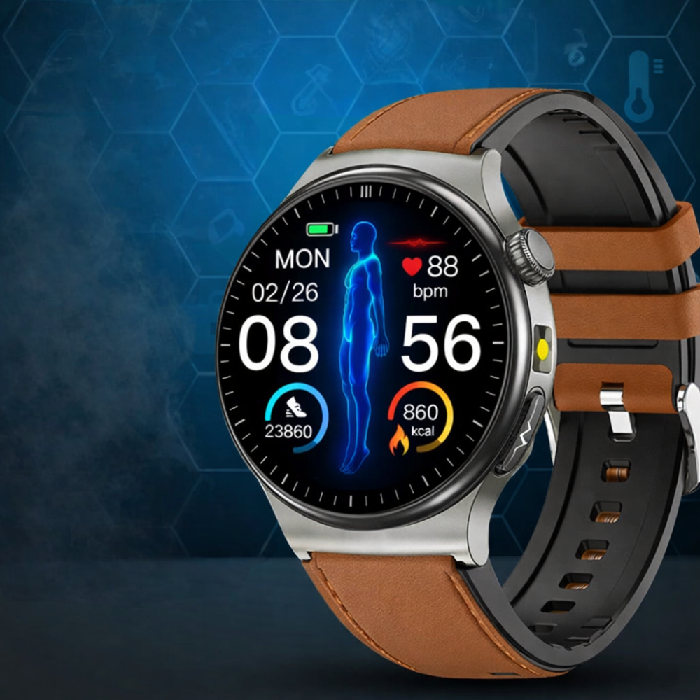 Smart Fitness Watch With Activity Tracking And Sleep Tracking Alerts