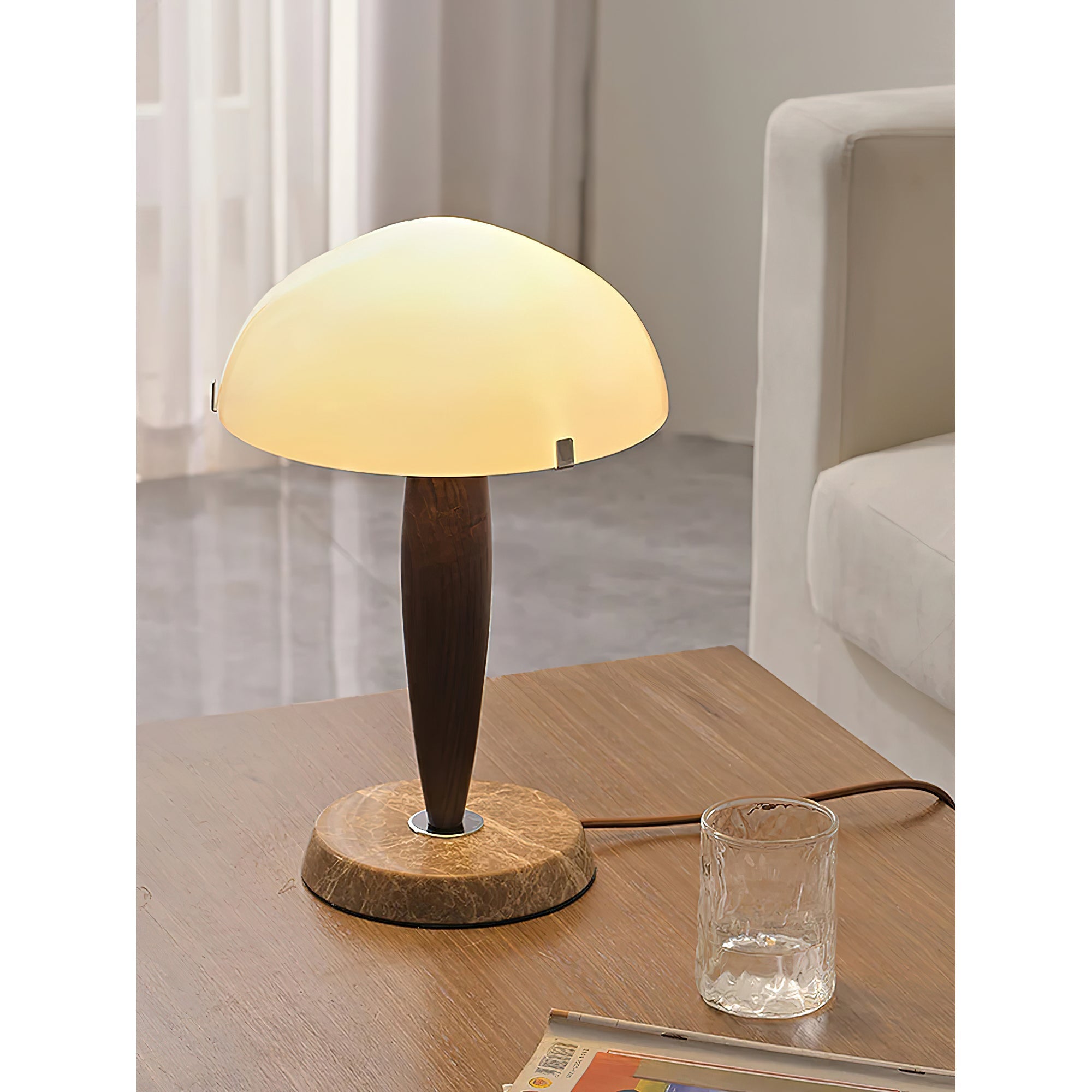 Mid-century-veistoksellinen pöytävalaisin | Ormexis