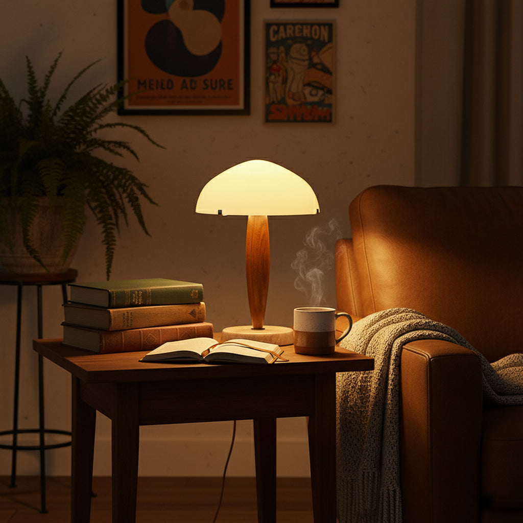 Mid-century-veistoksellinen pöytävalaisin | Ormexis