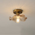 Verdant Glass Bloom Ceiling Light | Ormexis