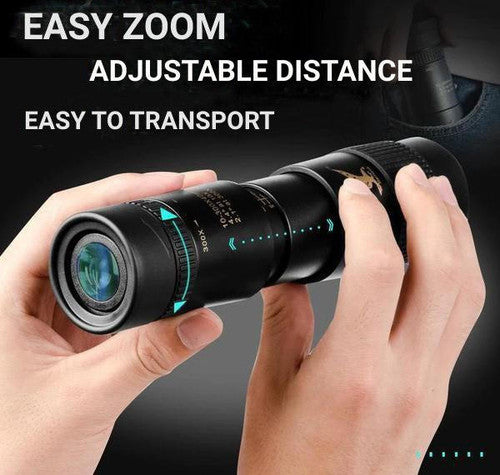Monoculaire de vision nocturne puissante avec autofocus pour l'observation des oiseaux