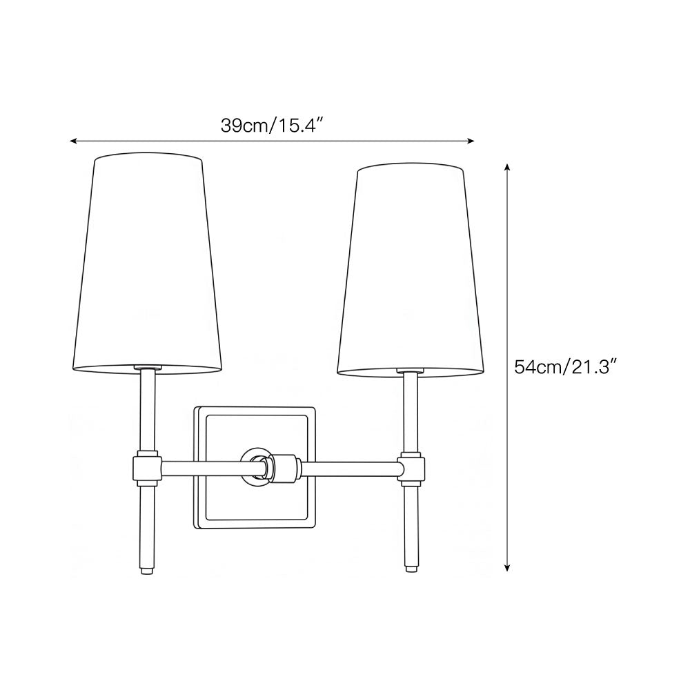 Høy vegglampe med søyle i messing og alabast | Ormexis