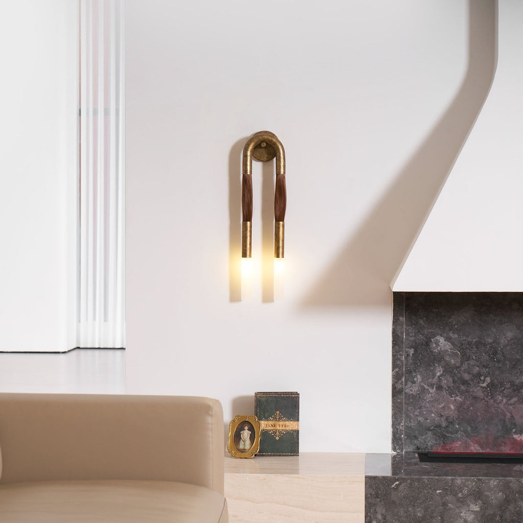 Comtesse vegglampe i akryl med frynser | Ormexis
