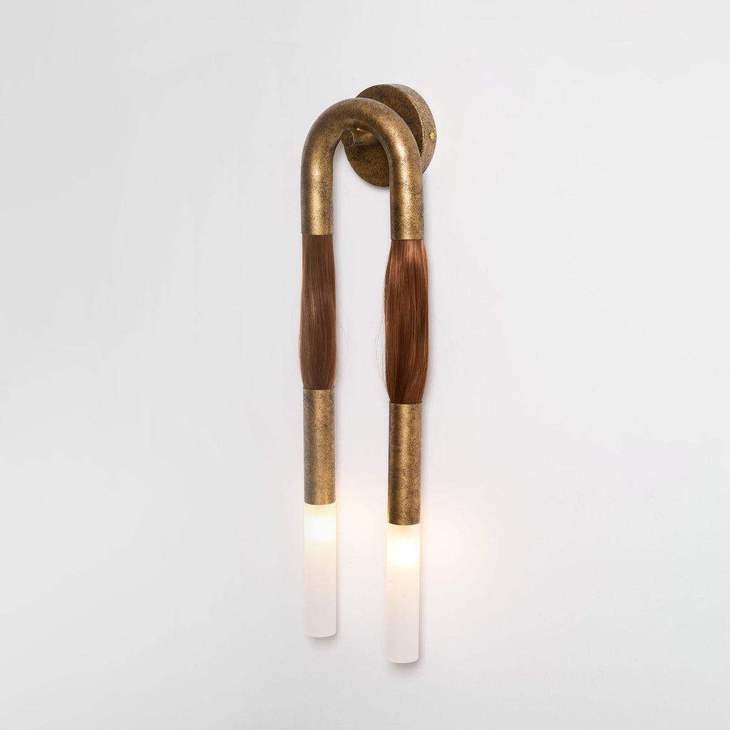 Comtesse vegglampe i akryl med frynser | Ormexis