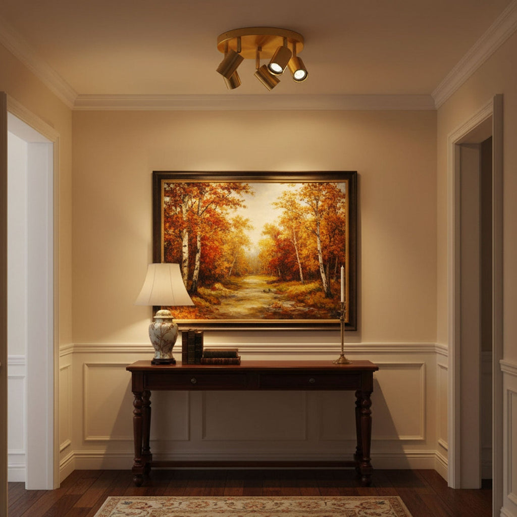 Modern Hugo Hotspot Adjustable Multi-Head Ceiling Light | Ormexis