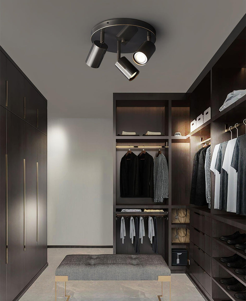 Modern Hugo Hotspot Adjustable Multi-Head Ceiling Light | Ormexis