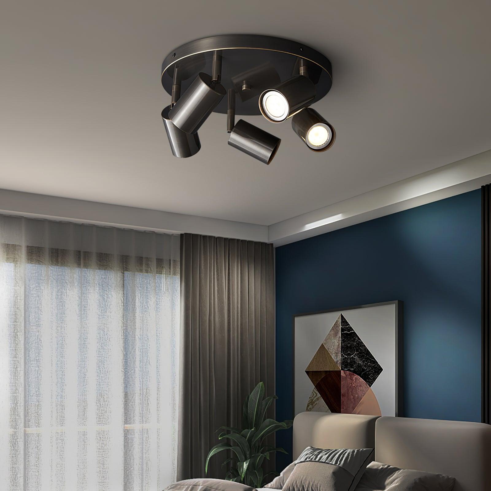 Modern Hugo Hotspot Adjustable Multi-Head Ceiling Light | Ormexis