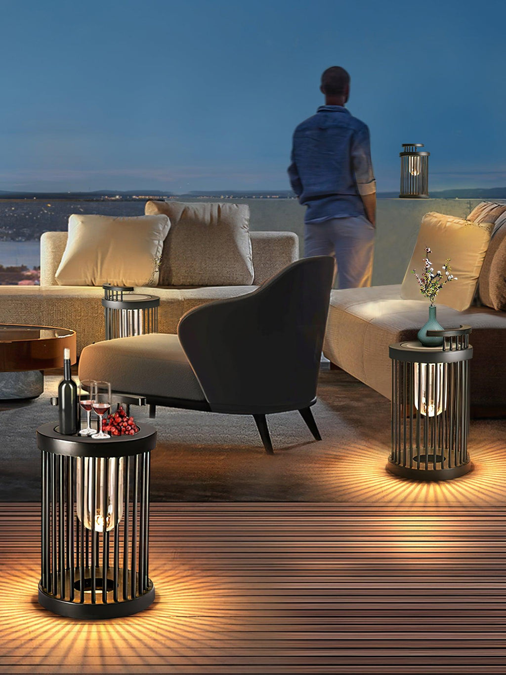 Modernistyczna lampa cylindryczna | Ormexis