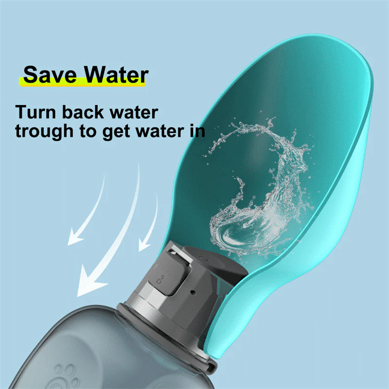 Hydration Buddy Canine Water Bottle Collapsible Bowl