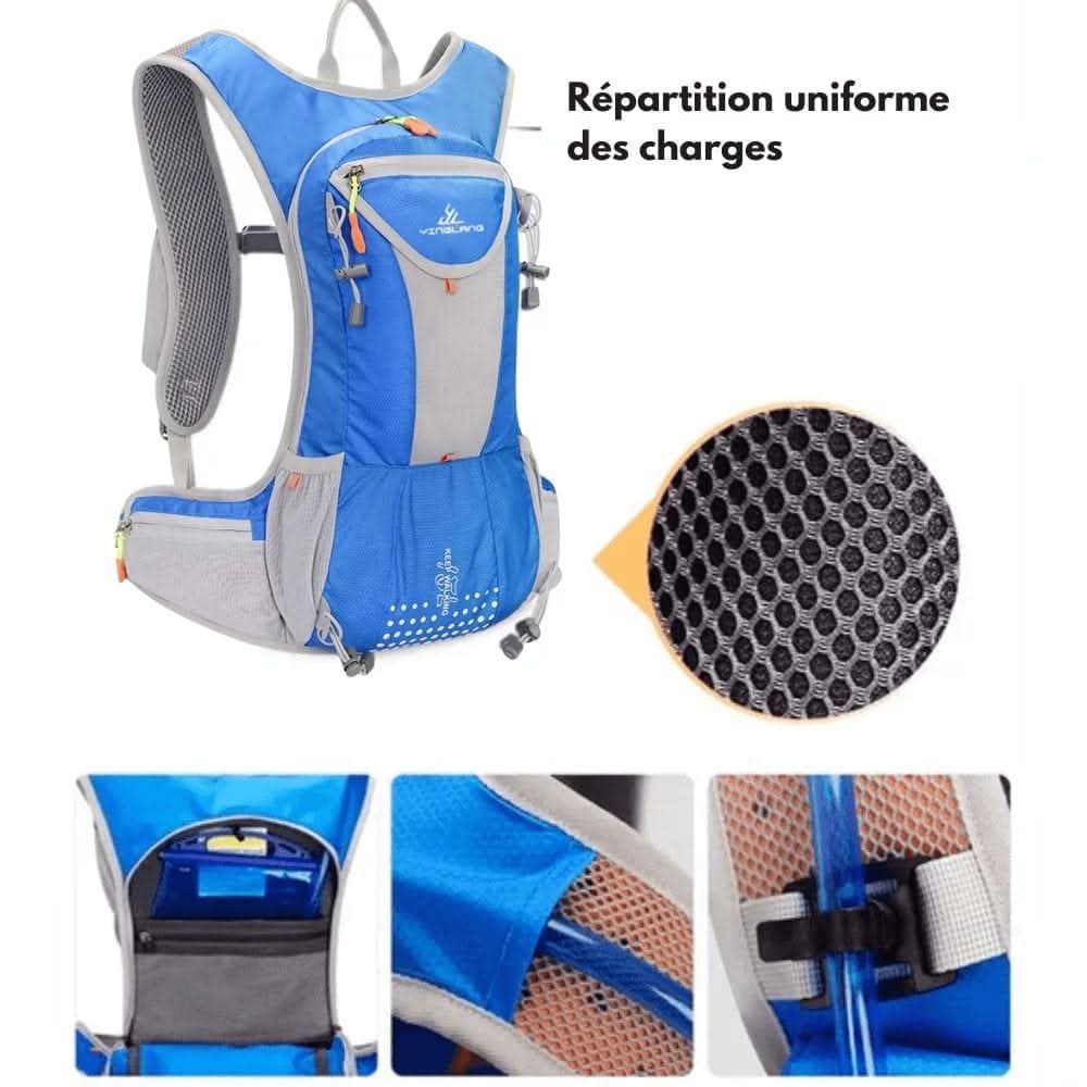 HydroFlow Pack Ultralight Hydration Cycling Backpack for Active Adventures