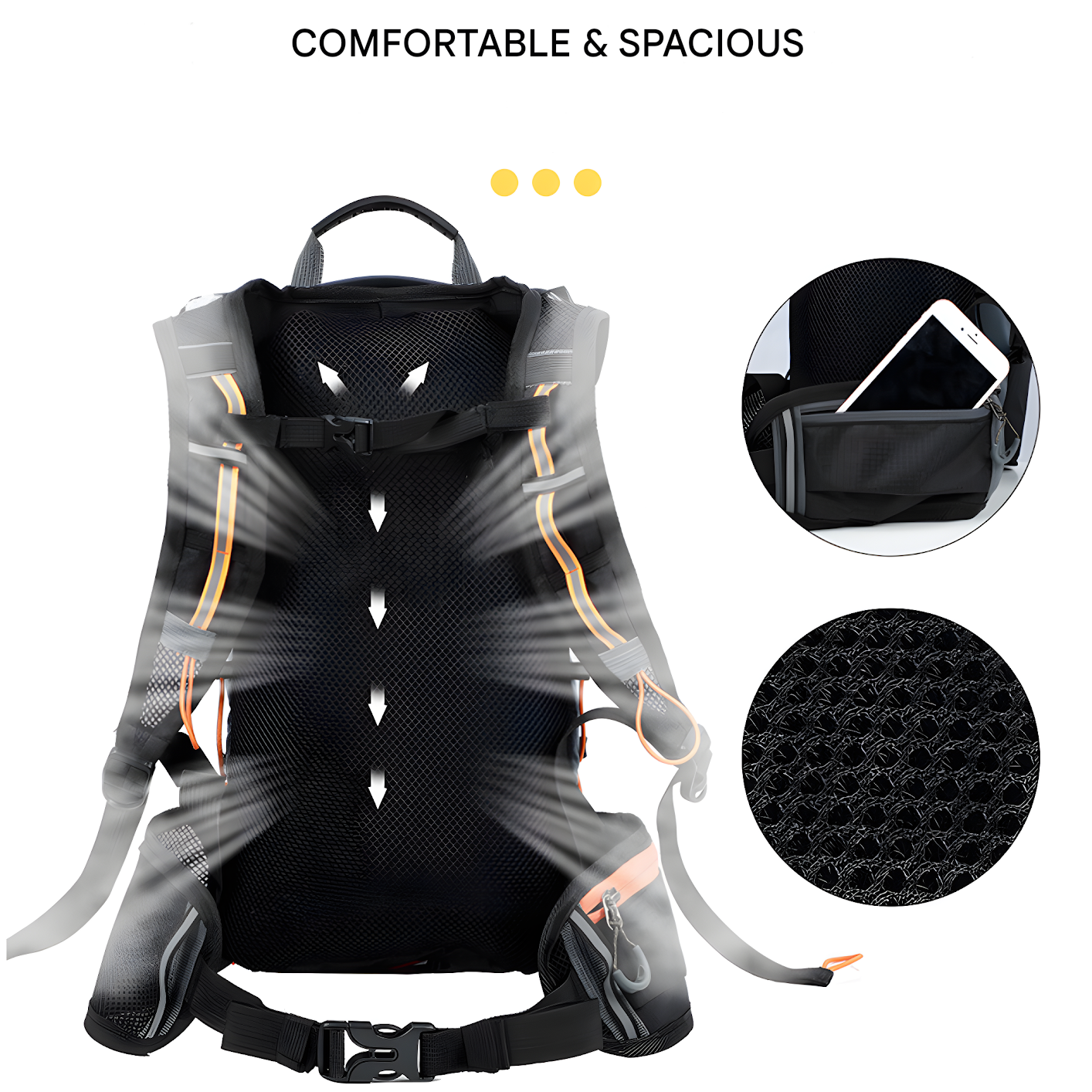HydroRide ergonomický batoh na hydrataci pro venkovní dobrodružství