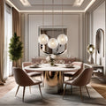 Suspensions en globe de verre pour cuisines et chambres modernes