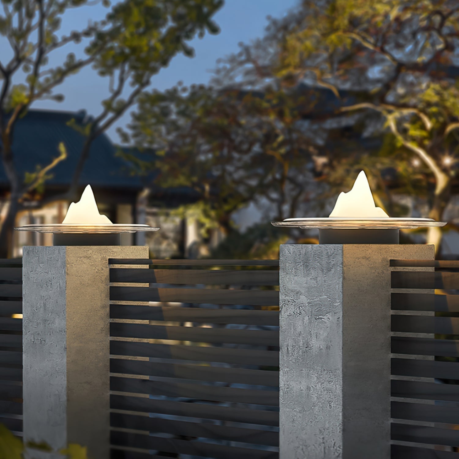 Glacial Crest Ambient Lamp | Ormexis