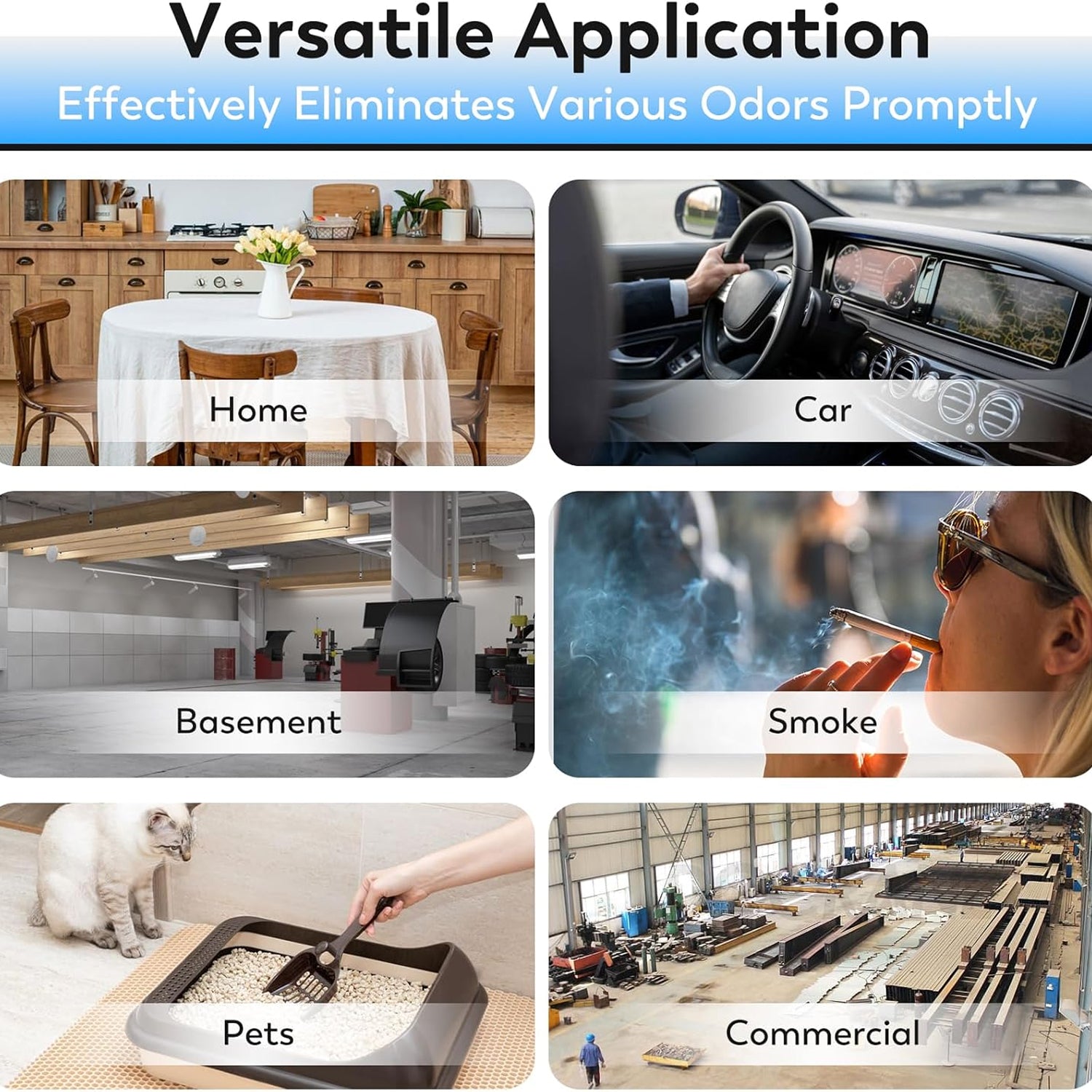Ozone Generator 68,000 Mg/H For Air Purification Filter Free Industrial Use Home Office