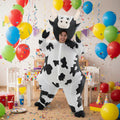 Air-Puffed Cow Costume For Adults, Fun Halloween Outfit For Parties And Events - Ormexis