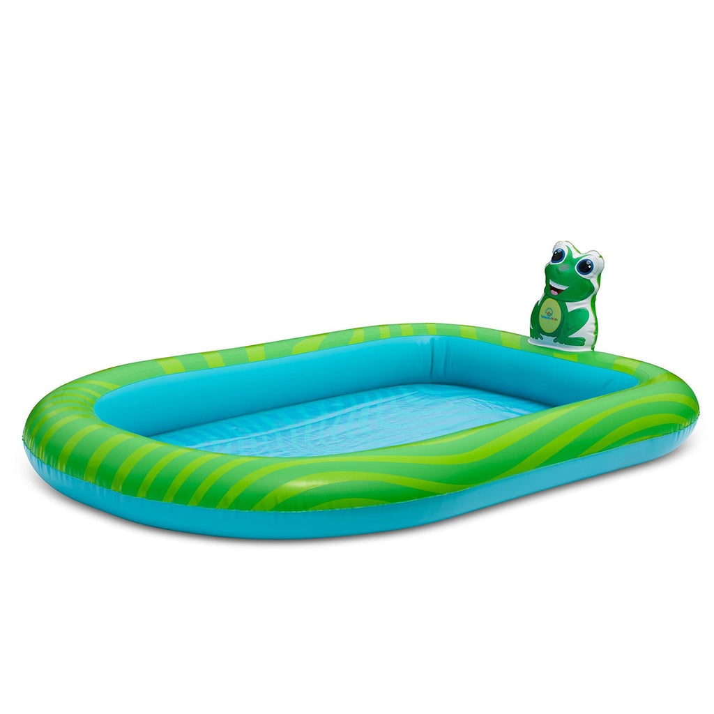 Elephant Design Inflatable Kids Pool With Colorful Balls Spacious Plastic Pool