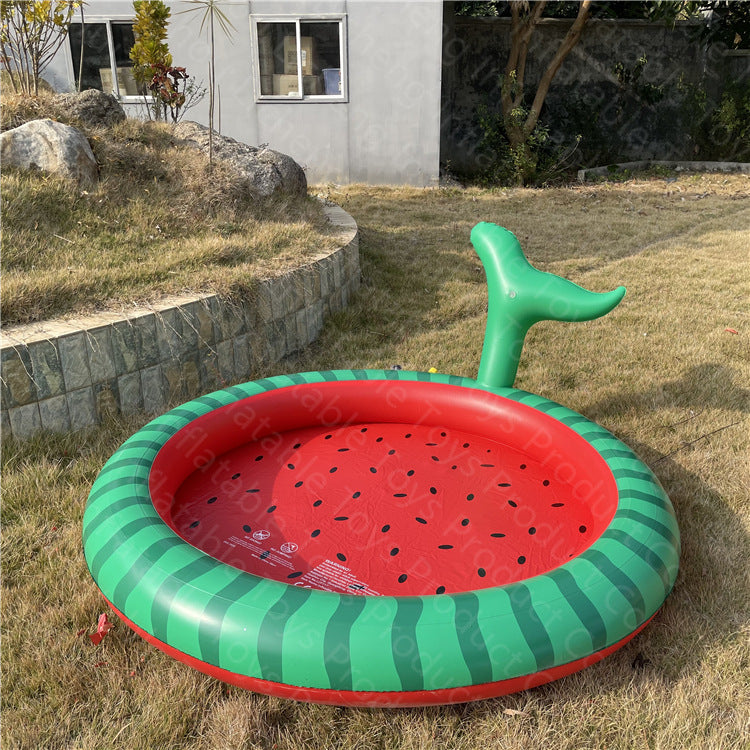 Elephant Design Inflatable Kids Pool With Colorful Balls Spacious Plastic Pool