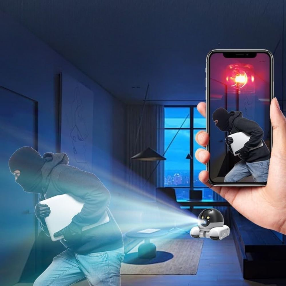 מצלמת מעקב לחיות מחמד ברזולוציית 1080P עם שליטה ניידת ווידאו חי