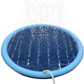 Dog Splash Pad With Sprinklers And Durable Water Mat For Cooling Fun