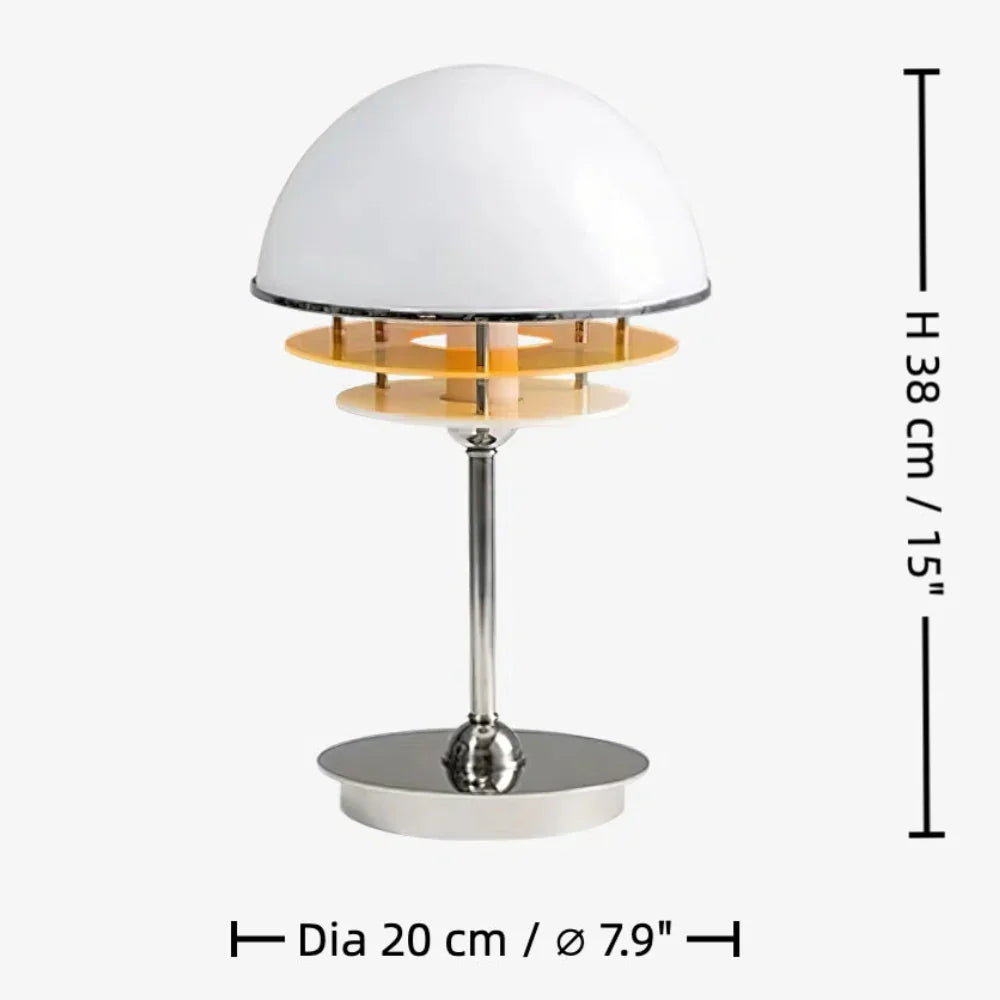 Lampe de table champignon Bauhaus | Ormexis