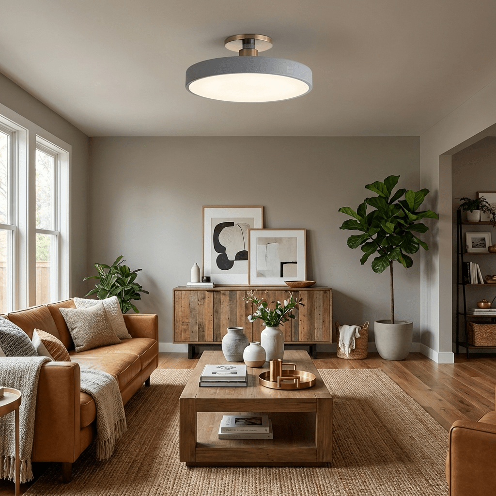 Vantira Disc Glow Ceiling Light | Ormexis