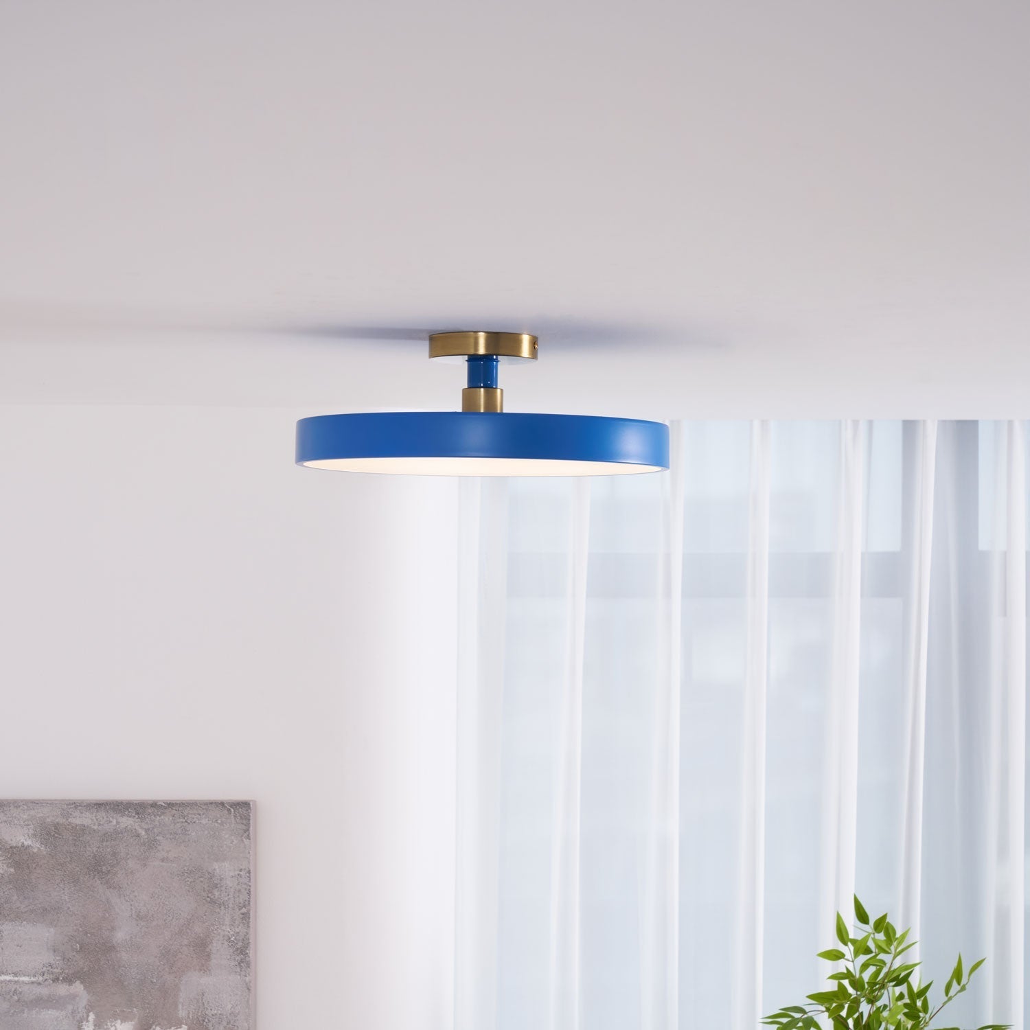 Vantira Disc Glow Ceiling Light | Ormexis
