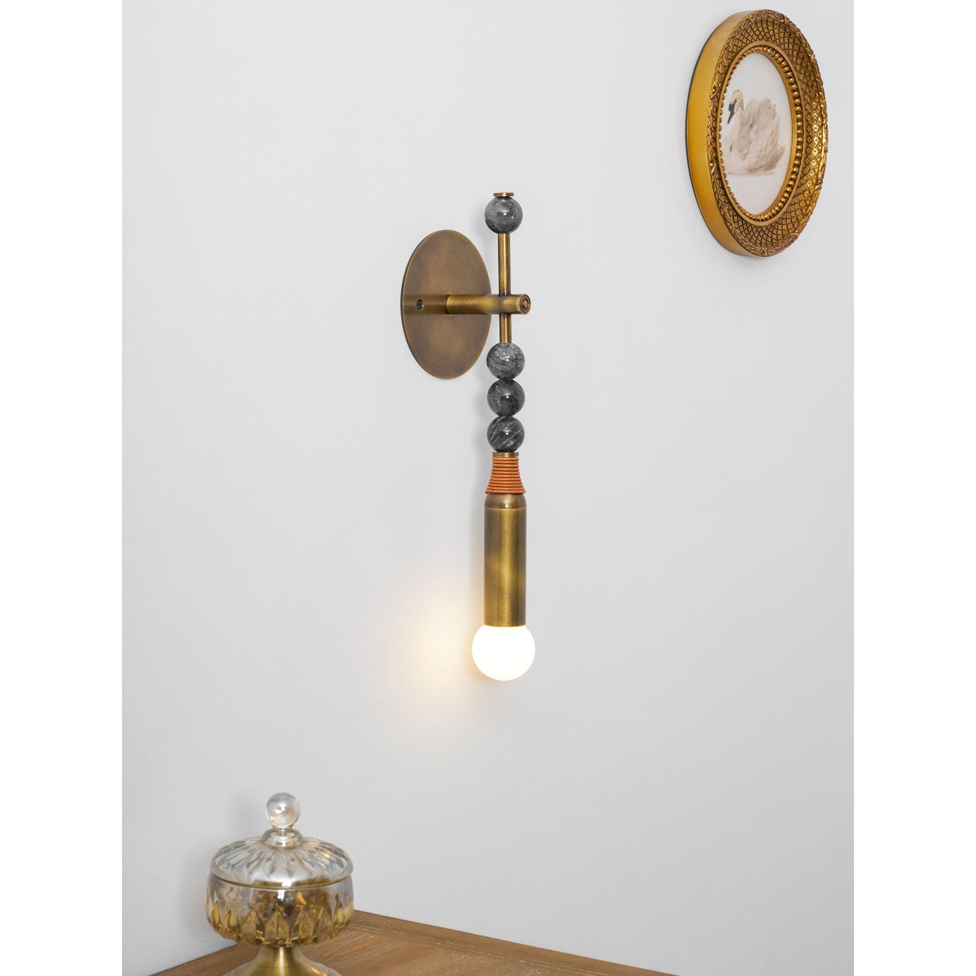 Virelle Beaded Wall Sconce | Ormexis