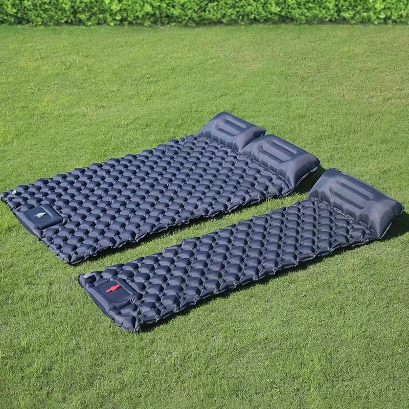 Kieran Quick-Inflate Extra-Wide Double Camping Mattress For Outdoors