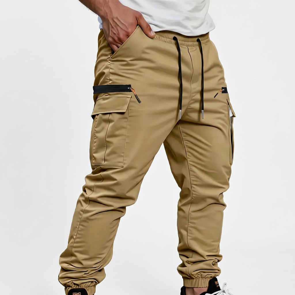 Men's Tapered Cargo Joggers -  Daily Active Commuting - Ormexis